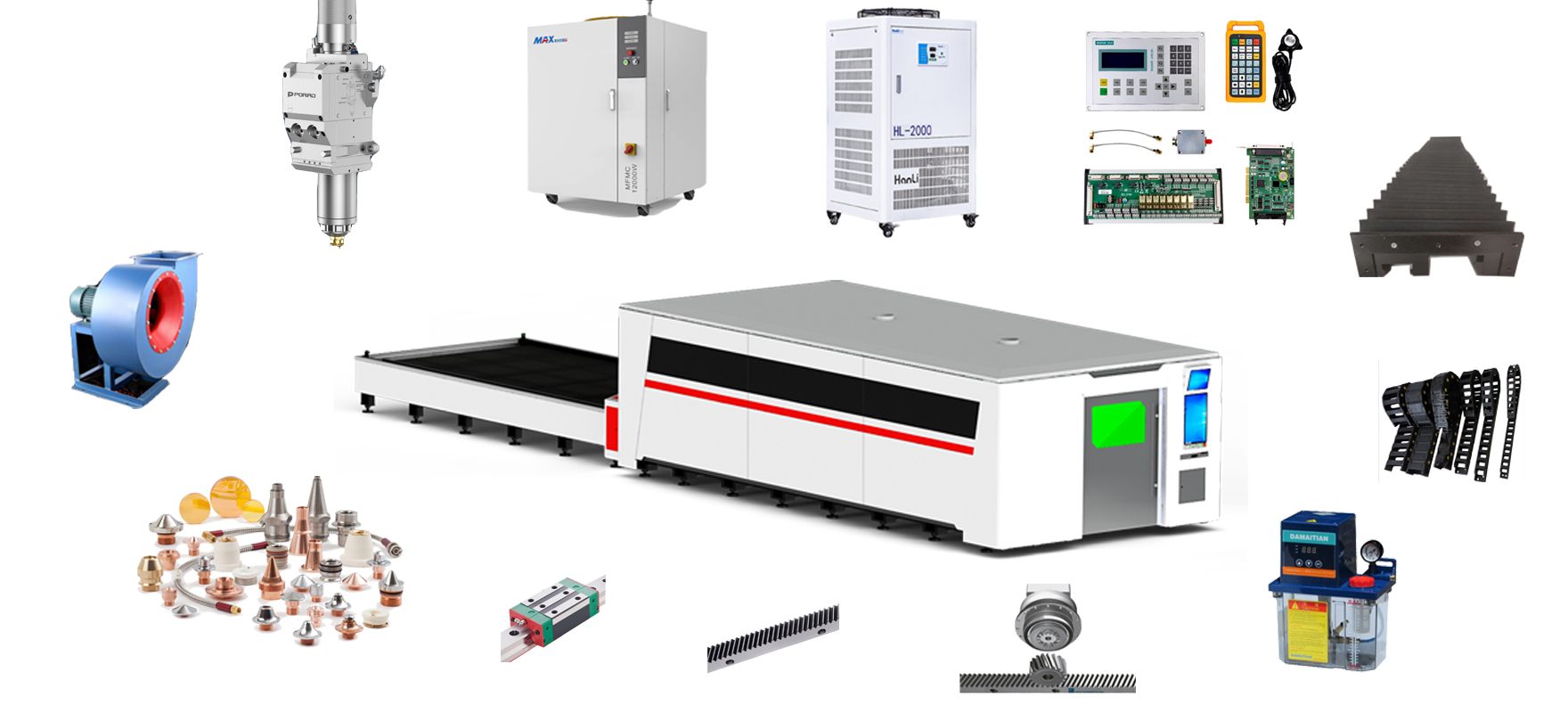 Laser parts